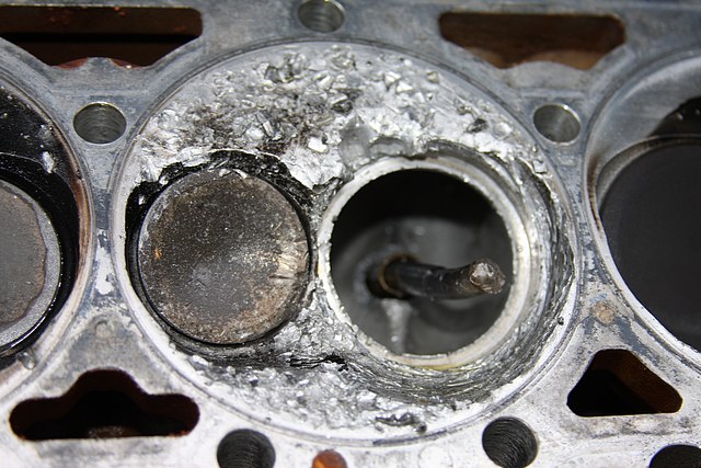 Blown up small block