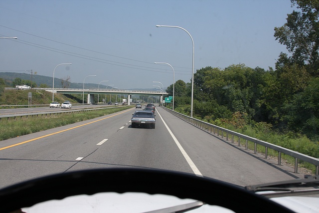 Rolling behind Jeremy's GTO