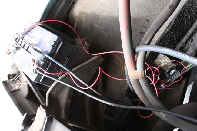 ghetto electic fuel pump that worked great