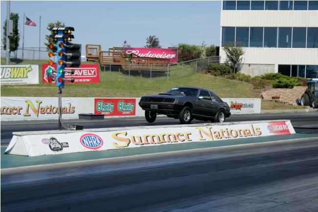2011 Hot Rod Drag Week wheelstand Jon Huber
